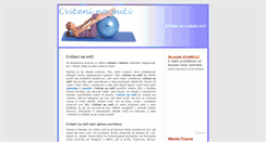 Desktop Screenshot of cviceninamici.ecviky.cz