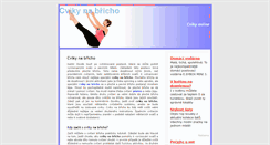 Desktop Screenshot of cvikynabricho.ecviky.cz