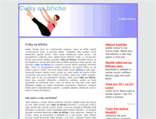 Tablet Screenshot of cvikynabricho.ecviky.cz
