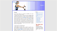 Desktop Screenshot of fitness.ecviky.cz