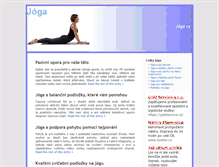 Tablet Screenshot of joga.ecviky.cz
